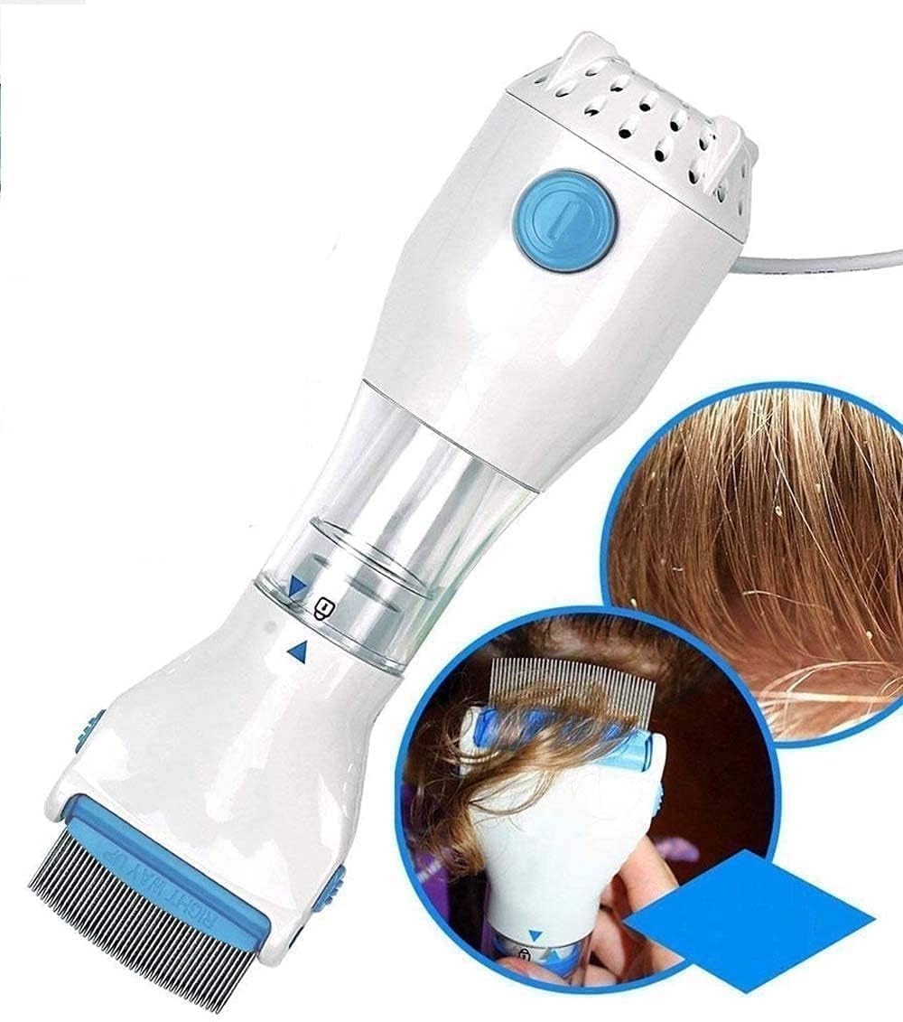 Electric Head Lice & Dandruff Remover Comb: The Ultimate Solution for Kids and Adults