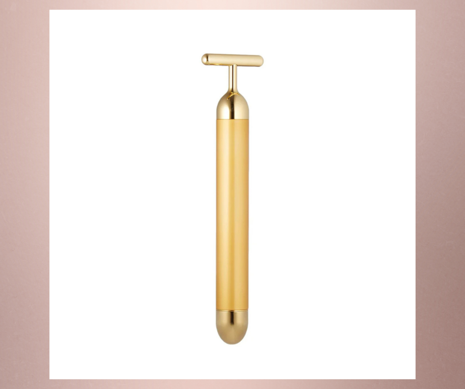 Cueen™ 24K Gold Electric Facial Massage Roller