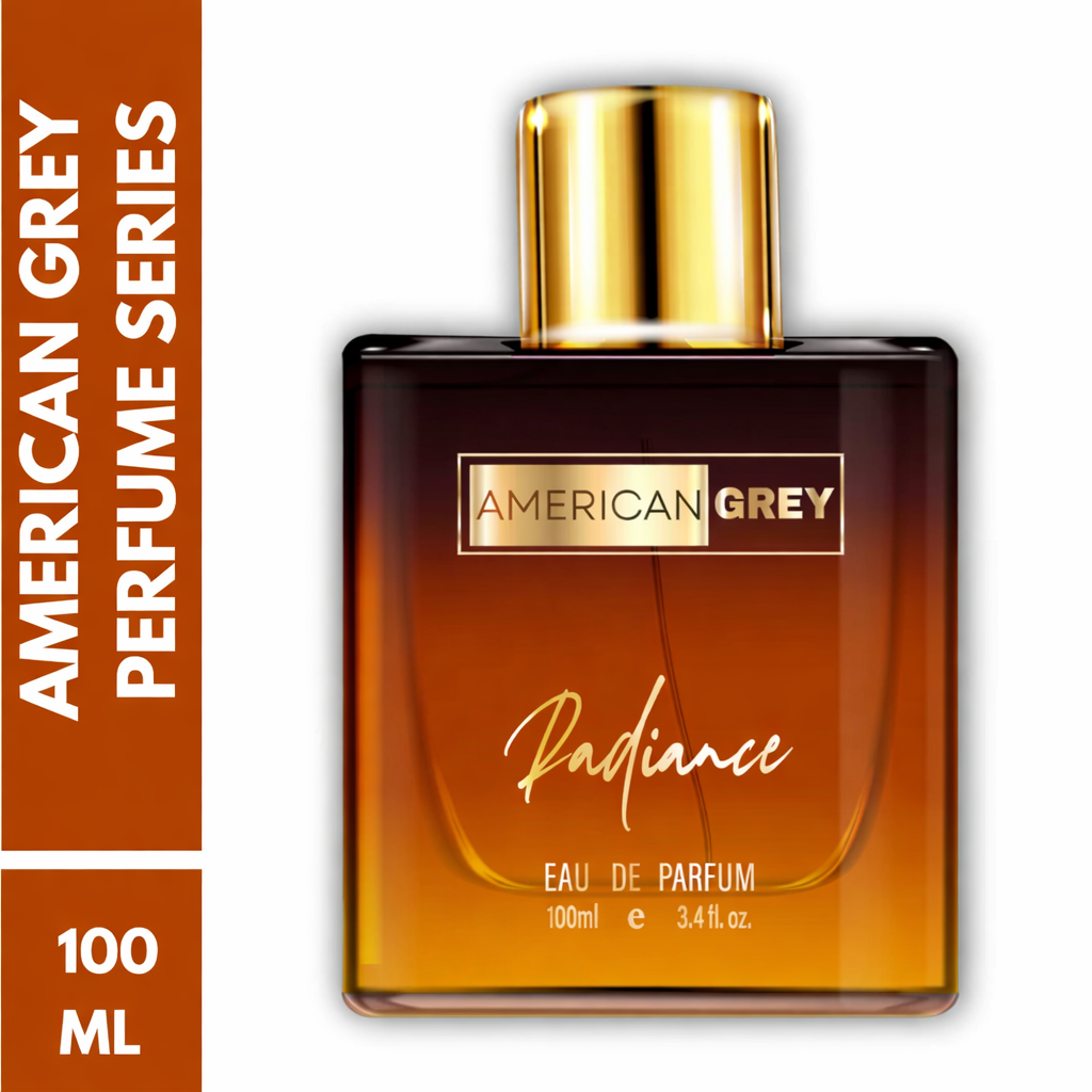 American Grey Radiance Unisex Perfume Spray Eau de Parfum - 100 ml (For Men & Women)