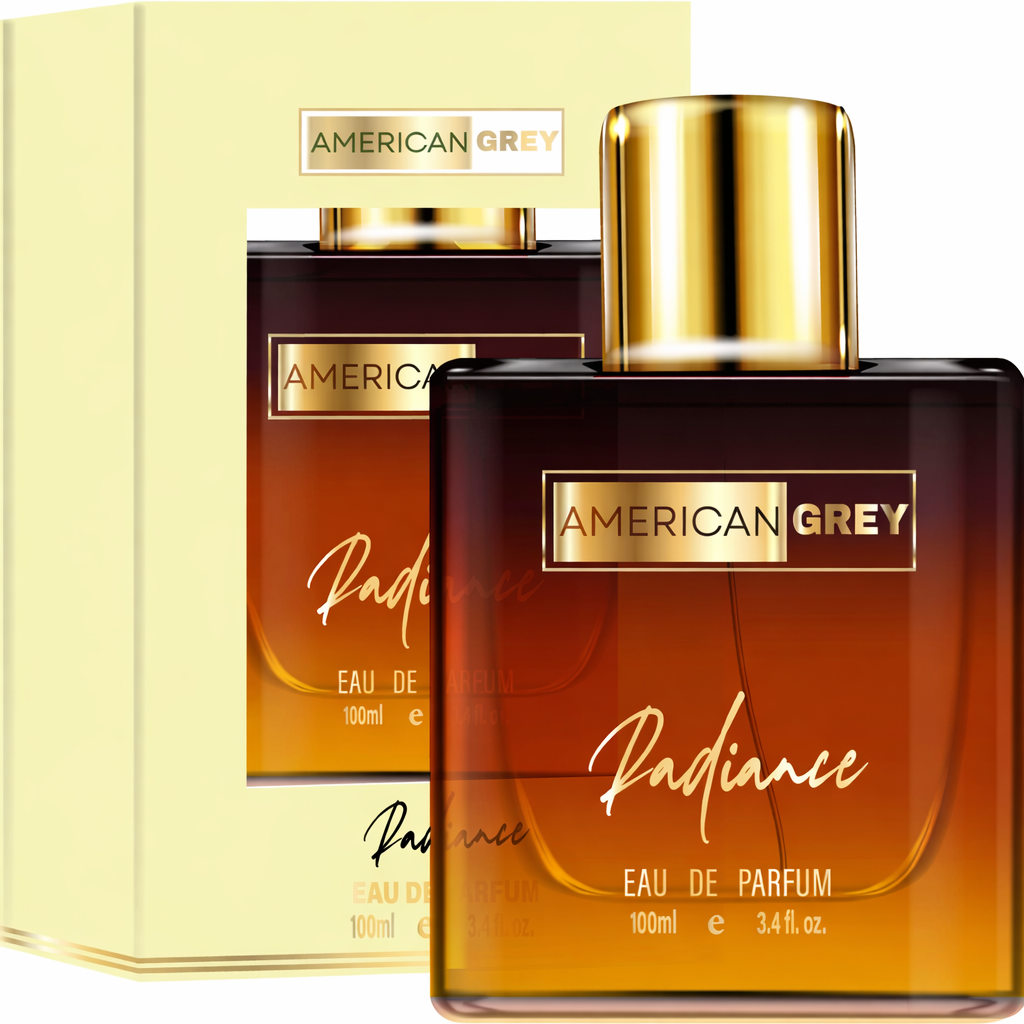 American Grey Radiance Unisex Perfume Spray Eau de Parfum - 100 ml (For Men & Women)