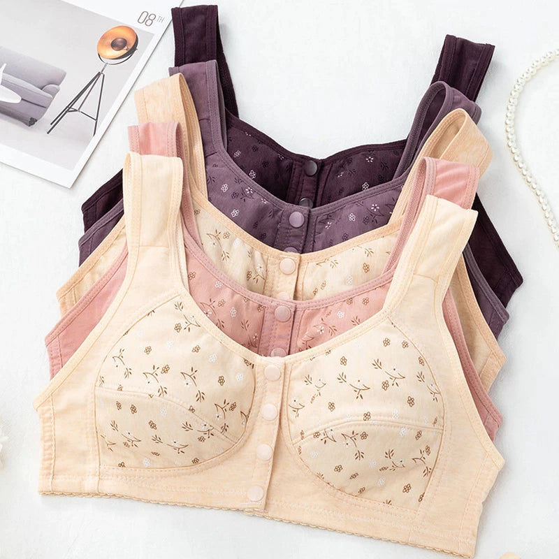 Pheme Maternity Front Button Non-Wired Bra