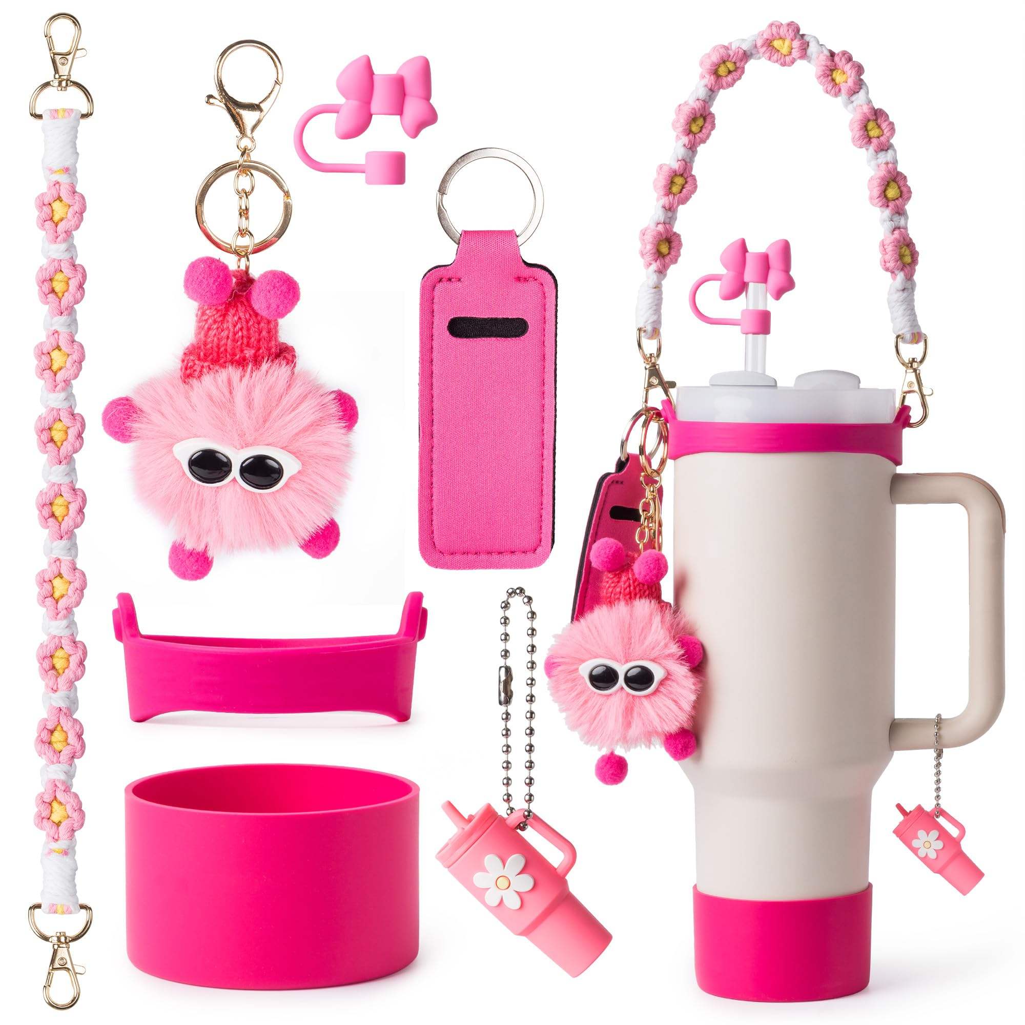 Braided Strap Tumbler & Accessory Set