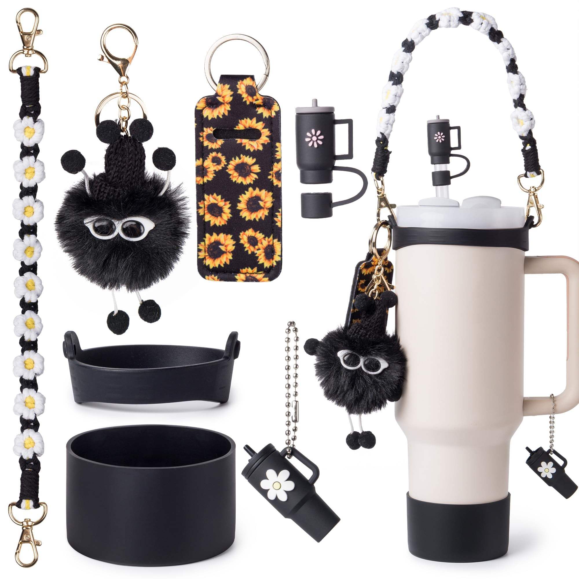Braided Strap Tumbler & Accessory Set