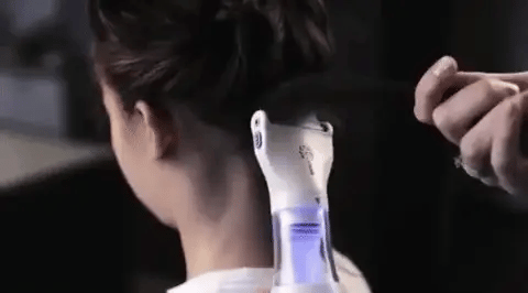 Cueen Electric Head Lice & Dandruff Remover Comb