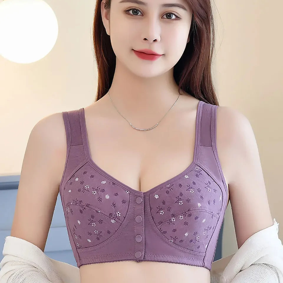 Pheme Maternity Front Button Non-Wired Bra