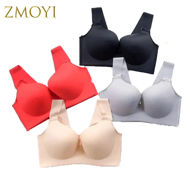 Pheme Plus Size Silk Seamless Bra (Pack Of 4)