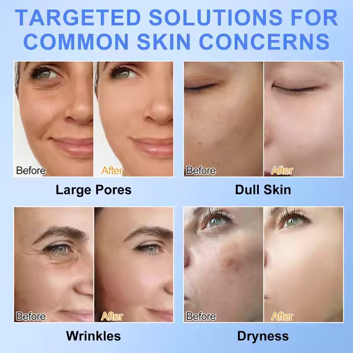 6 Pack Korean Real Deep Hydrating Overnight Bio Collagen Face Mask