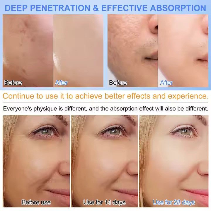 6 Pack Korean Real Deep Hydrating Overnight Bio Collagen Face Mask