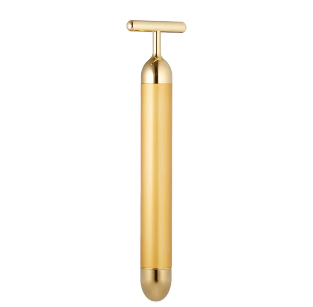 Cueen™ 24K Gold Electric Facial Massage Roller