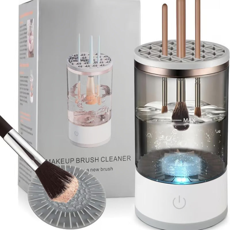 Electric Automatic Makeup Brush Cleaner Machine Quick Dry Spinning