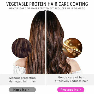 Cueen™ Auto Cordless Rotating Hair Curler Hair Waver Curling Iron Wireless LCD Ceramic