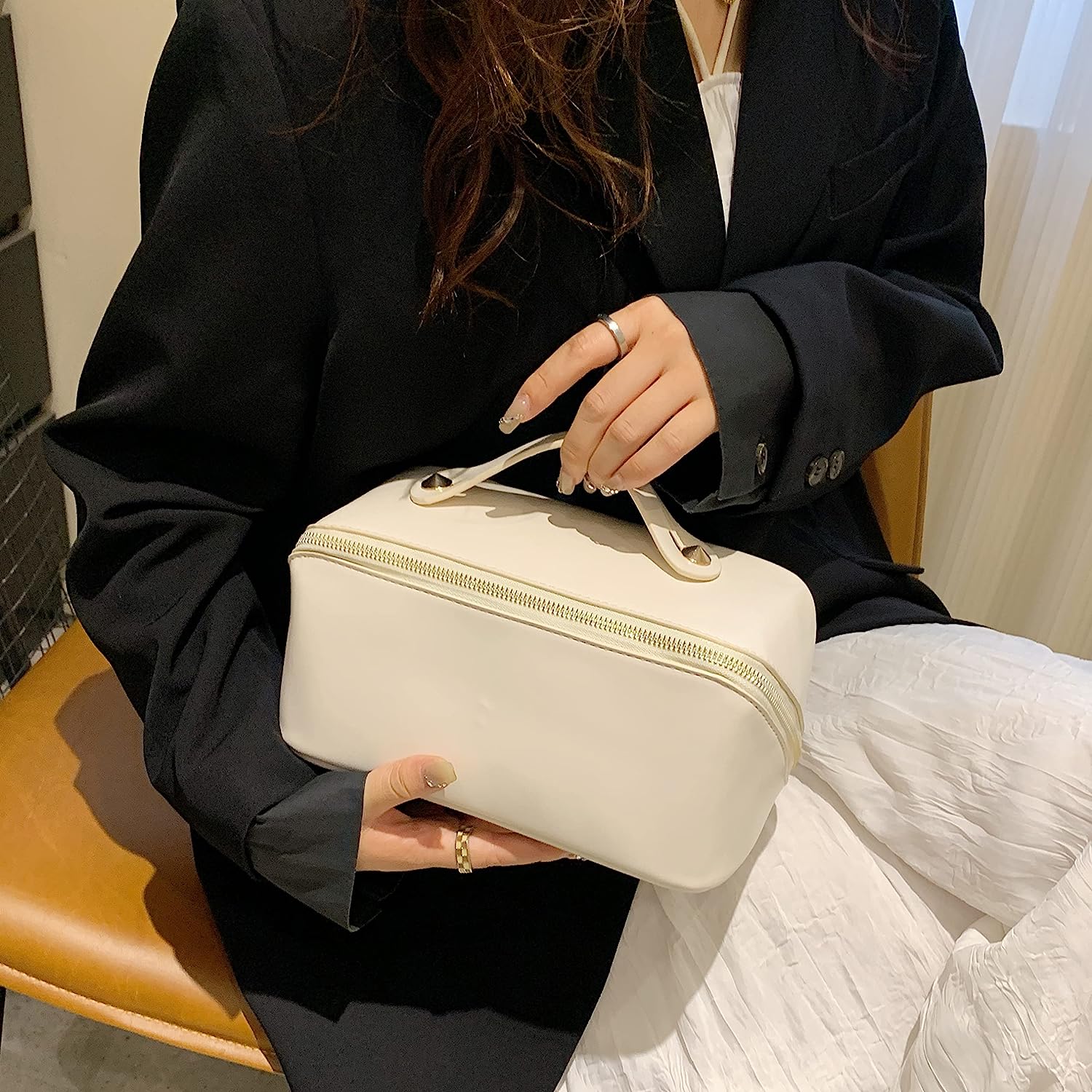 Cueen™️ Cosmetics Zipper Pouch Bag