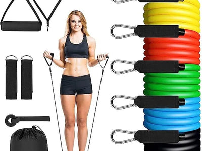 10 Full-Body Workouts You Can Do with a Resistance Band Set