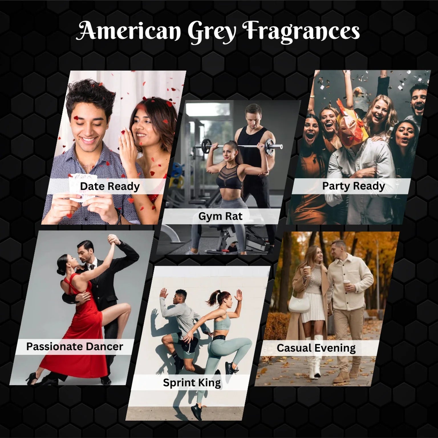 American Grey Amber Spice Premium Series Fresh , Woody, and Irresistibly Alluring Deodorant Spray  -  For Men (200 ml)