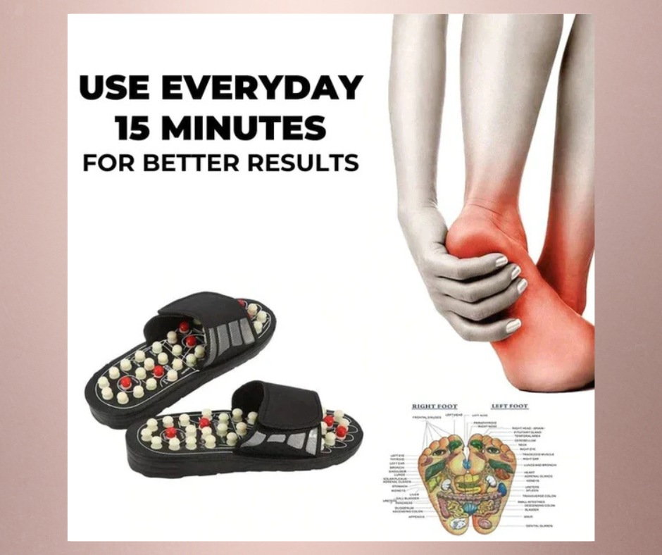 Cueen Acupressure Therapy Sandal [FREE SIZE]