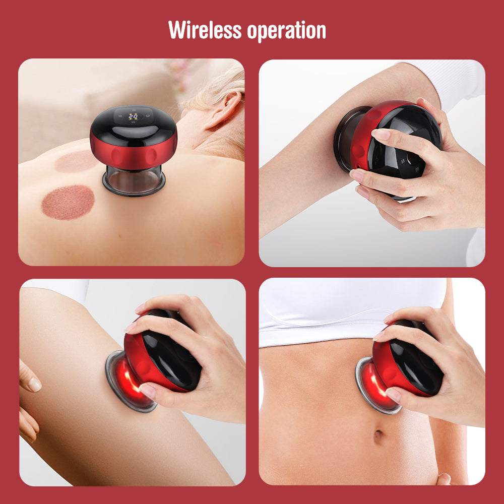 Cueen™ 3-In-1 Electric Cupping Therapy Massager
