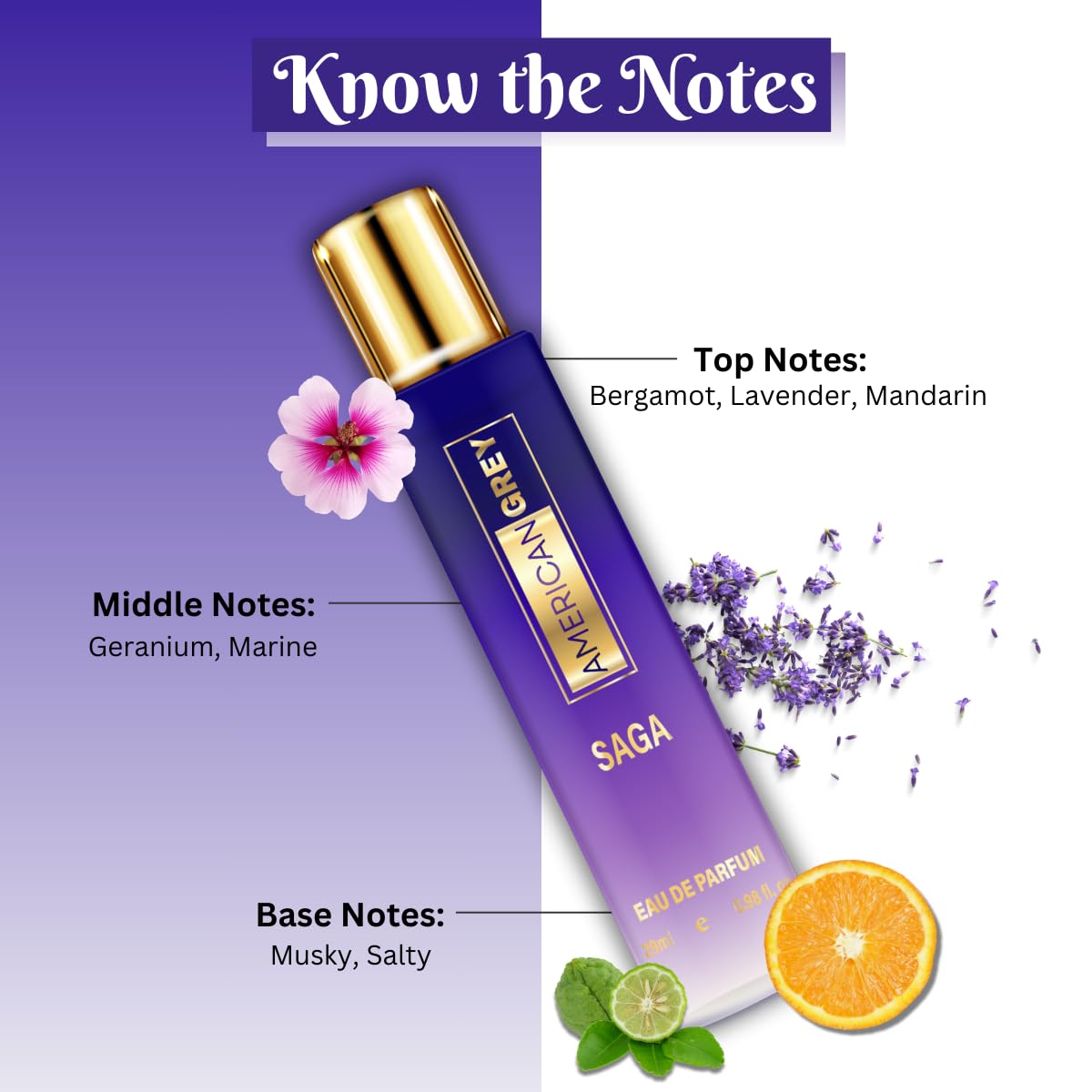 Luxury Unisex Saga Eau De Parfum (29 ml)