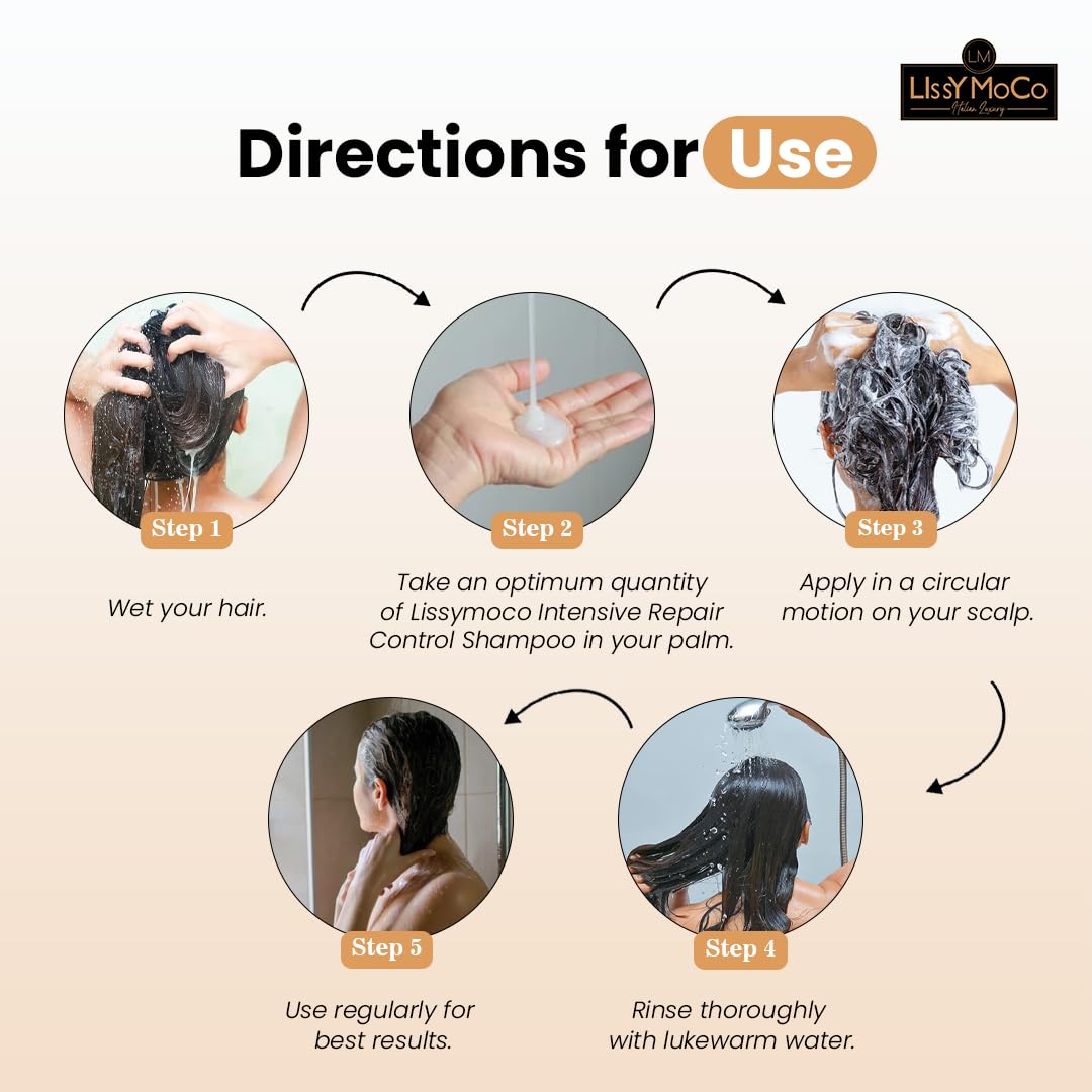 Intensive Repair Control Shampoo Enriched with Argan Oil (100 ml)