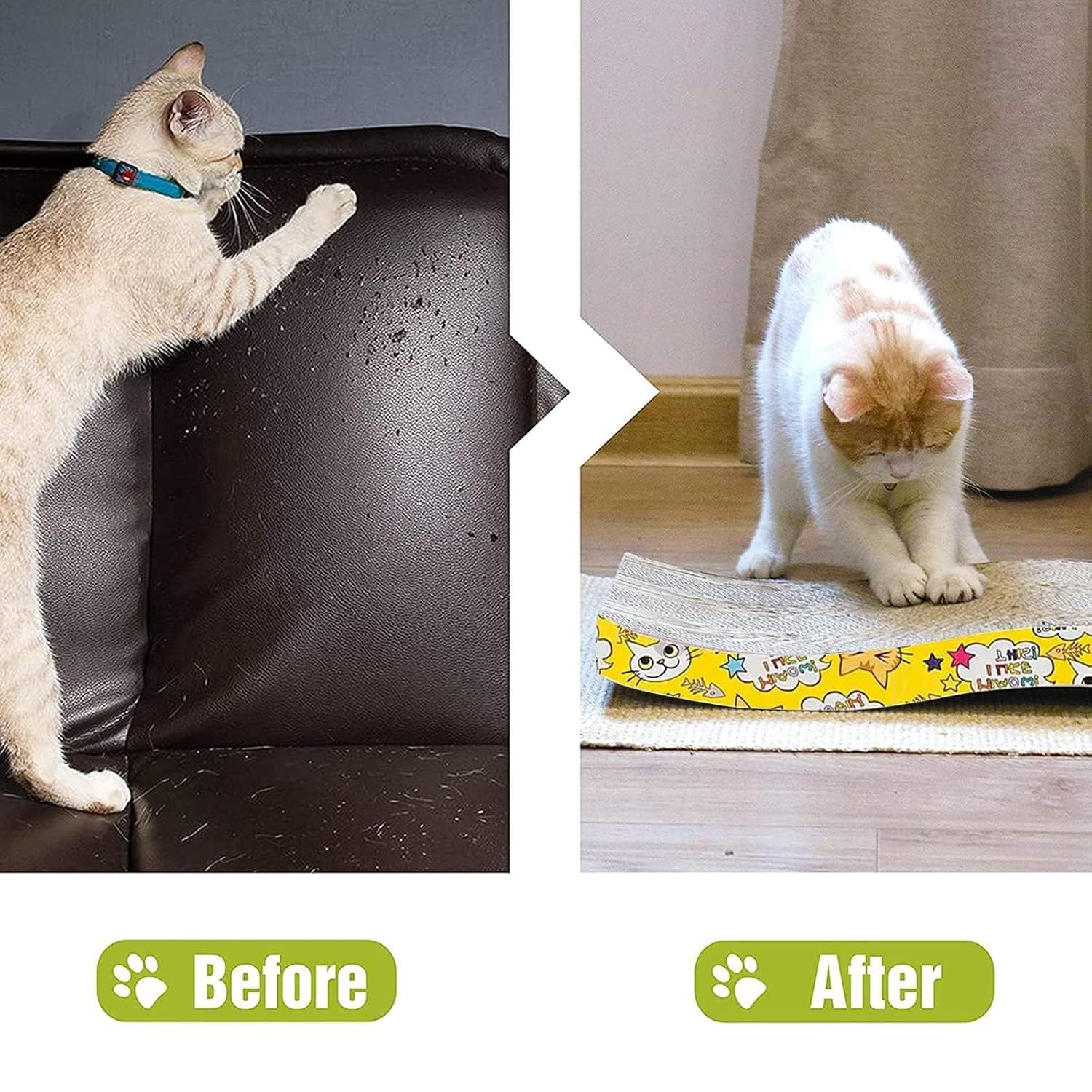 2-in-1 Reversible Cat Scratching Pad