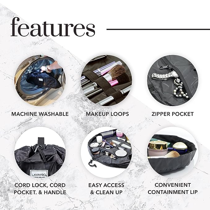 Cueen™ Deluxe Cosmetics Storage Bag