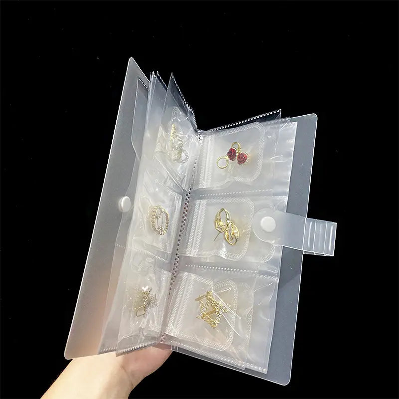 Cueen™ Transparent Jewelry Storage Book