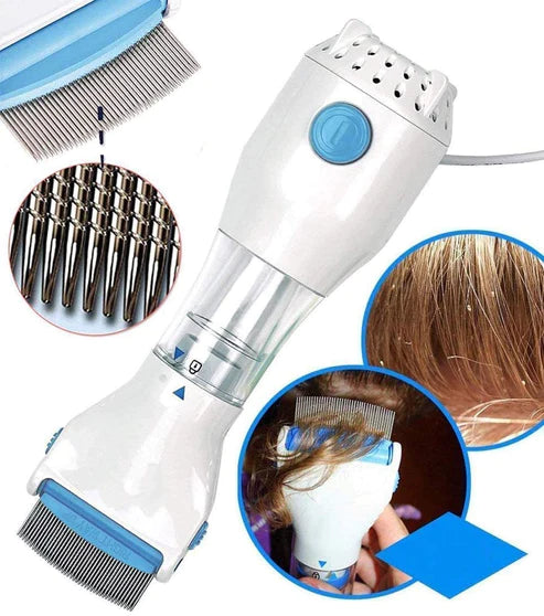 Cueen Electric Head Lice & Dandruff Remover Comb