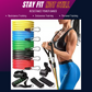 Home Workout Resistance Band Set (11 Pieces)
