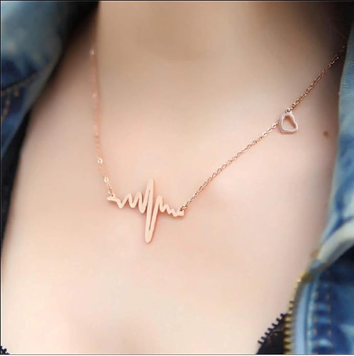 Cueen Heartbeat Necklace