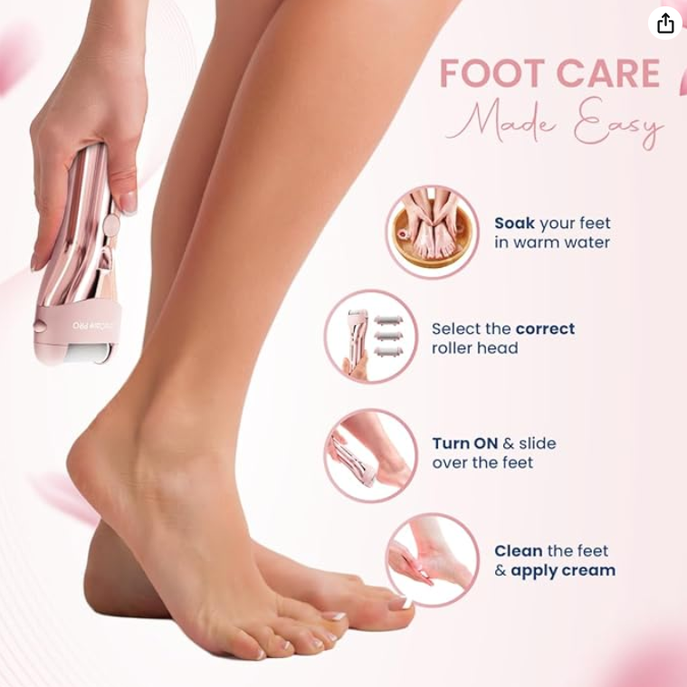 Cueen UltraCare PRO Callus Remover for Feet