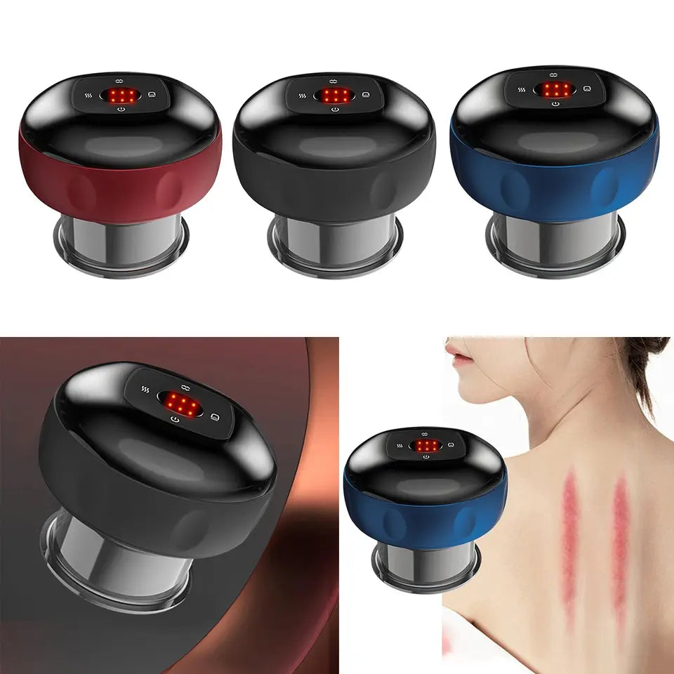 Cueen™ 3-In-1 Electric Cupping Therapy Massager