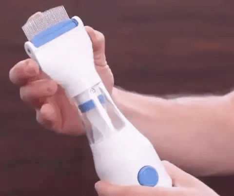 Cueen Electric Head Lice & Dandruff Remover Comb