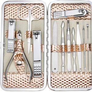 Cueen Professional Manicure & Pedicure Tool Kit