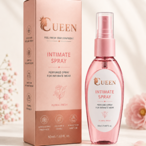 Cueen Rose-Infused Intimate Spray